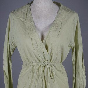 Island Importer Cotton Drawstring top